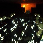 Im Flash-Over-Container...