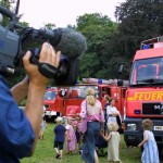 Der NDR hatte TV-Aufnahmen für das Hamburg-Journali gemacht. Noch am Sonnabend wurden die Bilder gesendet. 
Foto: Florian Büh