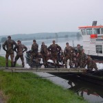 Auch die Bundeswehr war mit vielen Kräften vor Ort