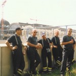 Erste Einsatzstelle: Sankt Petersburger Straße, Nähe Hauptbahnhof
