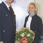 Begrüßung mit Kathy Remek und Marcel Steinhäuser.<br>Foto: RTN TV-News