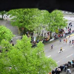 Zieleinlauf der Marathonläufer in die Karolinenstraße 
©opyright www.ffh.doxoh.dev