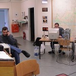 Der Koordinator Björn Wendt, er kommuniziert den Internetauftritt nach außen