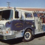 Engine in weiss-blau