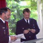 DBerf Jansa und WF Graf anläßlich des Jubiläumsempfangs