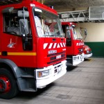 Der Löschzug der 5.Compagnie Champerret
