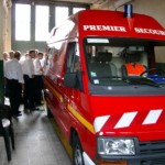 Eine Ambulance
