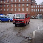 Abreise aus der Hauptfeuerwache Berliner Tor<br>© Öffentlichkeitsarbeit JF Hamburg