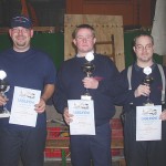 Runde Füße, müde, durstig aber glücklich, Vertreter der drei ersten Mannschaften.