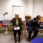 Frau Dr. Verena Müller leitete die Einzelgespräche und war für den Inhalt verantwortlich
