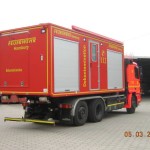 Heckansicht AB-Dekon, aufgesattelt