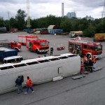 Gesamtansicht Unfallstelle