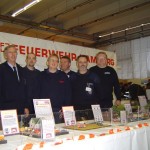 Die Modellbaugruppe der Hamburger Feuerwehrhistoriker auf der Modellbauwelt Hamburg 2004.
