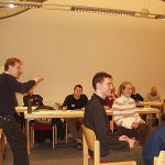 Dr. Kowalski gab intensive Anleitungen zu den Modellen der Streßbewätigung.