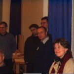 Hamburgs Feuerwehrpastorin Erneli Martens (vorn rechts) bei dem 2-tägigen Seminar an der LFS.