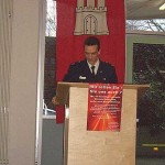 Carsten Klein (WF) bei seiner Ansprache