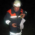 Holger Sohst bei einer Übung im August 2003