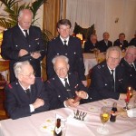 Es geht um die (Mett-)Wurst. BERF/V Heino Goes und WF Adi Steffens aus Neuengamme notieren alles genau.