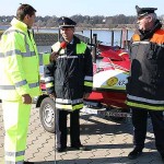 Hermann und Adolf stehen der Presse Rede und Antwort