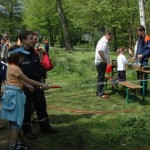 Unterhaltung für die Kinder durch die Jugendfeuerwehr <br>© FF Niendorf<br