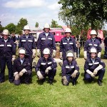 Die Siegermannschaft der FF Neuenfelde-Süd