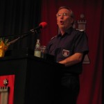 Ltd. Branddirektor Peer Rechenbach sieht eine personalstarke und leistungsfähige Freiw. Feuerwehr (©Björn Wendt)