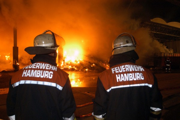 Erkundung der Brandausbreitung (c) Foto: RüGa