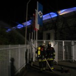 Vornahme mehrerer C-Rohre zur Brandbekämpfung <br>© FF Stellingen<br