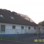 Das teilzerstörte Stallgebäude (c) MT