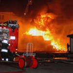 Im Vordergrund ein HLF des HLZ 15 (Stellingen) (c) H. Lahmann