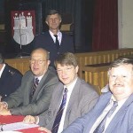 Staatsrat Dr. Schulz (Mitte) - Foto: Jörg Plagens