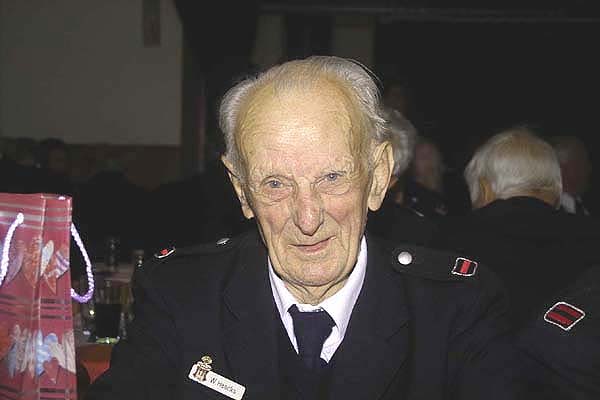 Walter Haecks, ältester anwesender Kamerad - Foto: Jörg Plagens