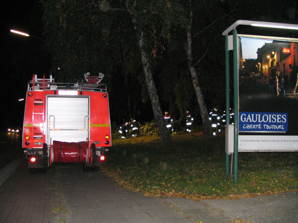 Das Gelände an der Stader Straße - Fahrtrichtung Harburg