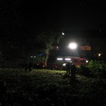 Blick vom Rand des Geländes in Richtung Stader Straße.