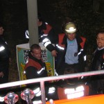 Auch ein Feuerwehrmann darf mal ein Päuschen machen. (Gruß an die Jungs)