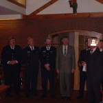 Zum Abschied wurde allen als Erinnerung eine Wandtafel überreicht