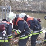 Herstellung der Wasserversorgung.