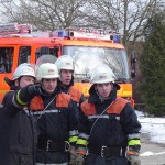 Ausbilder Wolfgang Neustadt zeigt den Weg...