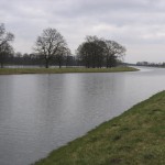Das Hinterland in der Nähe von Dannenberg ist ebenfalls überflutet (Foto: B.Wendt)