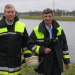 Landesbereichsführer Hermann Jonas und sein Vertreter Werner Burmester (Foto: B.Wendt)