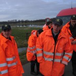 Die Hamburger Kollegen von der Deichwacht (Foto: B.Wendt)