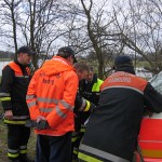 Einweisung der Deichbeobachtungskräfte (Foto: B.Wendt)
