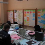 Örtliche Einsatzleitung in Dannenberg (Foto: B.Wendt)