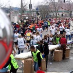 Blick vom Fahrzeug auf die Versorgungsstelle<br> © Jan Wiedenmann