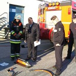 Technische Hilfeleistung: Erklärung von Handpumpe in Verbindung mit dem Pedalschneider.