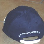Das Cap mit dem Namenszug der Wehr.