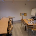 Der neue Ausbildungs- und Aufenthaltsraum.