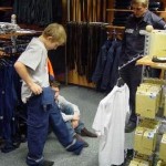 Einkleidung im Lion Shop