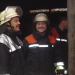 Bereichsführer Torsten Altenburg freut sich über die engagierte Arbeit der Übungsteilnehmer.