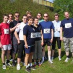Die Mannschaft der zweitplazierten FF Osdorf